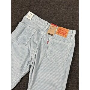 New Levi's 505 Corduroy Pants Men's 32x32 Blue Cotton Western Preppy Straight